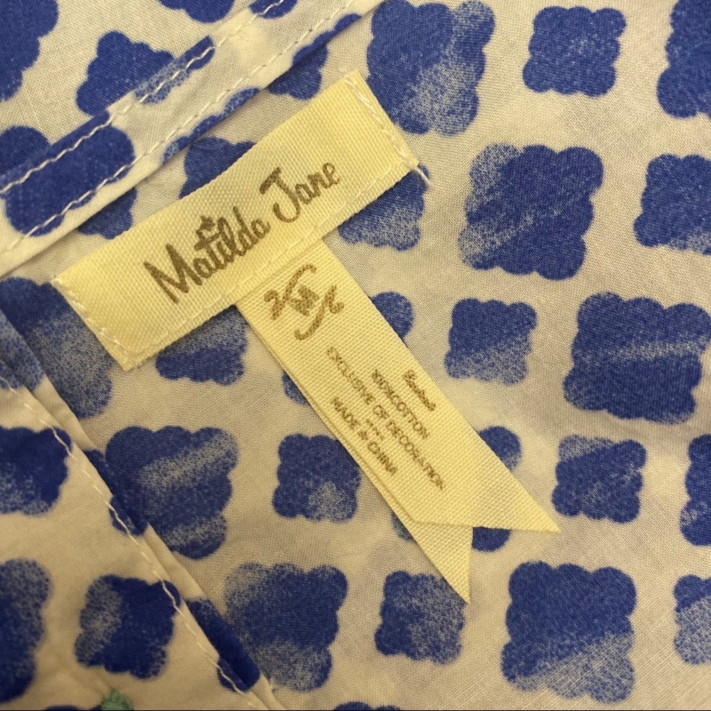 Matilda Jane | Wandering Waters Blue Shirt View 6